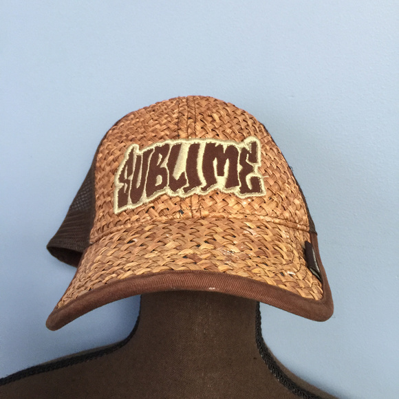 Bio-Domes Accessories - Sublime Embroidered Straw Trucker Hat
